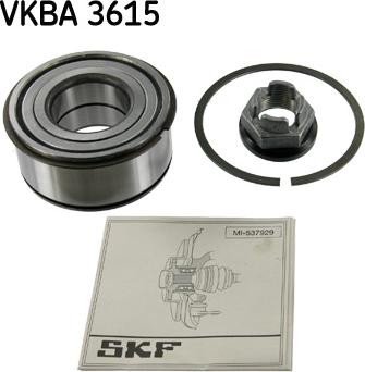 SKF VKBA 3615 - Riteņa rumbas gultņa komplekts adetalas.lv