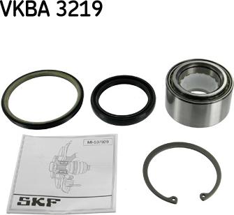 SKF VKBA 3219 - Riteņa rumbas gultņa komplekts adetalas.lv