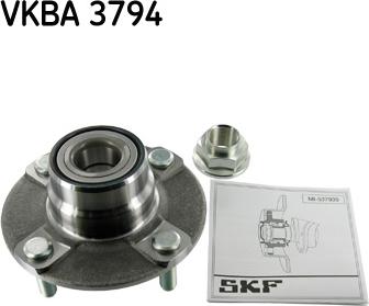 SKF VKBA 3794 - Riteņa rumbas gultņa komplekts adetalas.lv