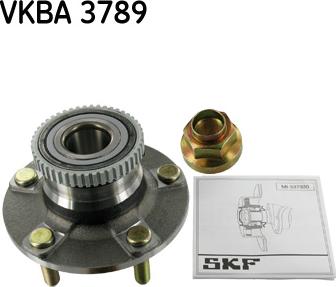 SKF VKBA 3789 - Riteņa rumbas gultņa komplekts adetalas.lv