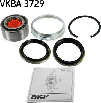 SKF VKBA 3729 - Riteņa rumbas gultņa komplekts adetalas.lv