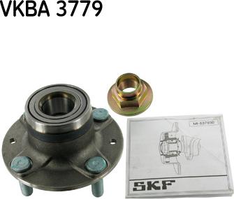 SKF VKBA 3779 - Riteņa rumbas gultņa komplekts adetalas.lv