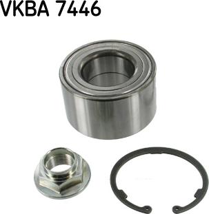 SKF VKBA 7446 - Riteņa rumbas gultņa komplekts adetalas.lv