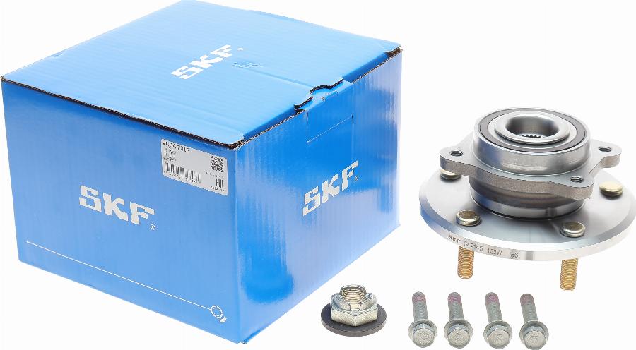 SKF VKBA 7015 - Riteņa rumbas gultņa komplekts adetalas.lv