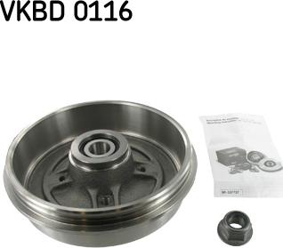 SKF VKBD 0116 - Bremžu trumulis adetalas.lv