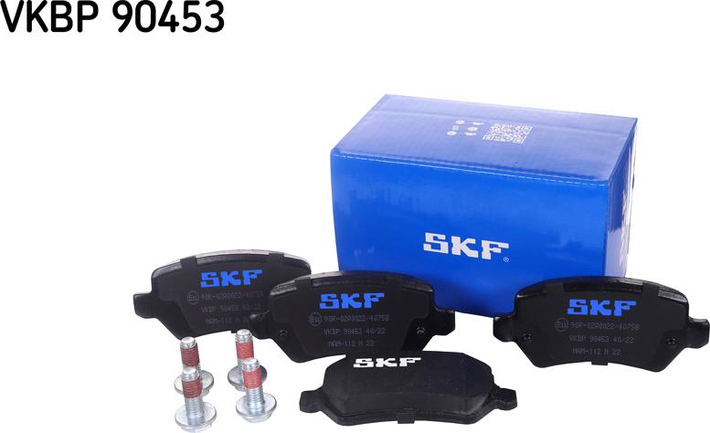 SKF VKBP 90453 - Bremžu uzliku kompl., Disku bremzes adetalas.lv