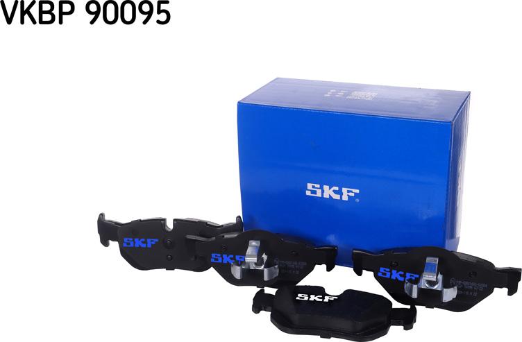 SKF VKBP 90095 - Bremžu uzliku kompl., Disku bremzes adetalas.lv