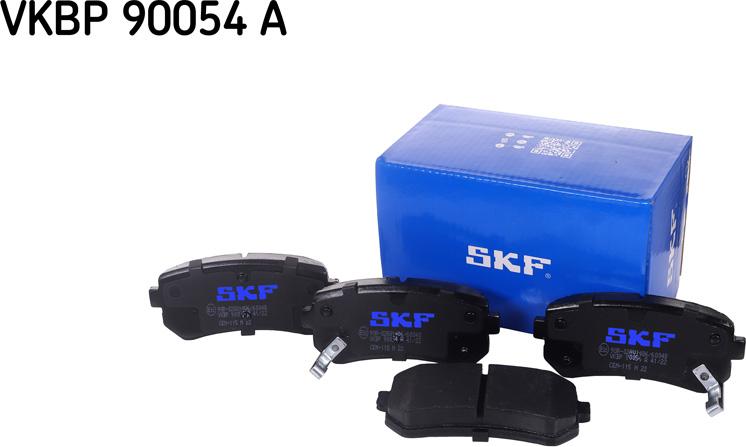 SKF VKBP 90054 A - Bremžu uzliku kompl., Disku bremzes adetalas.lv