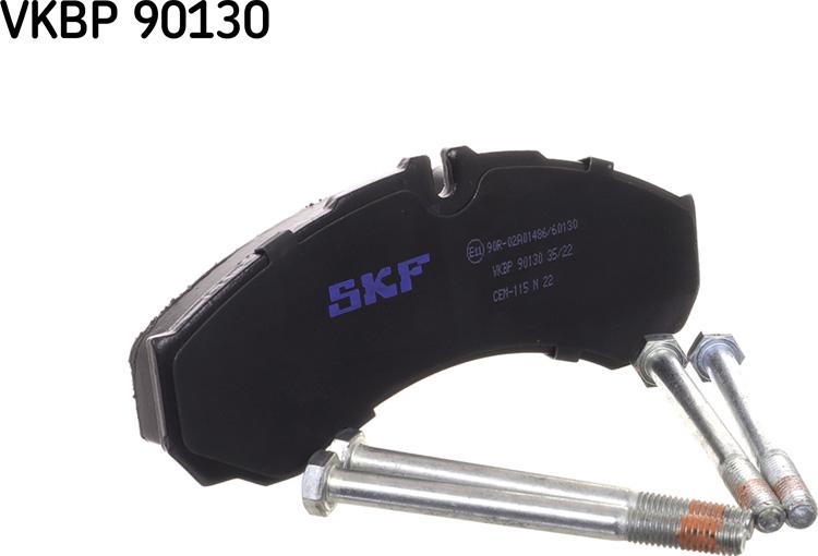 SKF VKBP 90130 - Bremžu uzliku kompl., Disku bremzes adetalas.lv