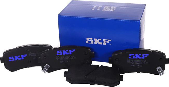 SKF VKBP 90265 A - Bremžu uzliku kompl., Disku bremzes adetalas.lv