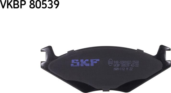 SKF VKBP 80539 - Bremžu uzliku kompl., Disku bremzes adetalas.lv