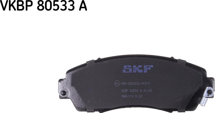 SKF VKBP 80533 A - Bremžu uzliku kompl., Disku bremzes adetalas.lv