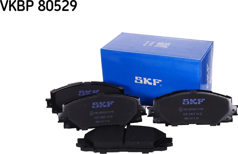 SKF VKBP 80529 - Bremžu uzliku kompl., Disku bremzes adetalas.lv