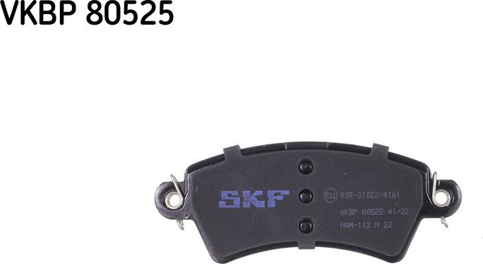 SKF VKBP 80525 - Bremžu uzliku kompl., Disku bremzes adetalas.lv