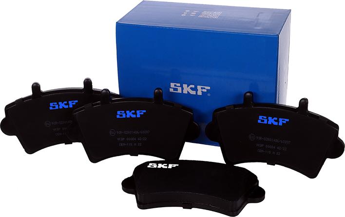 SKF VKBP 80084 - Bremžu uzliku kompl., Disku bremzes adetalas.lv