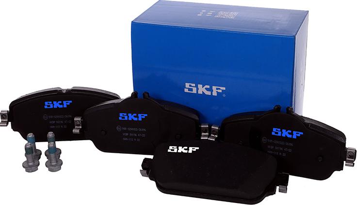 SKF VKBP 80196 - Bremžu uzliku kompl., Disku bremzes adetalas.lv