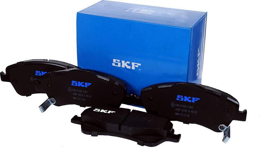 SKF VKBP 80167 A - Bremžu uzliku kompl., Disku bremzes adetalas.lv