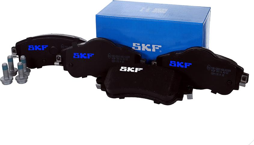 SKF VKBP 80116 - Bremžu uzliku kompl., Disku bremzes adetalas.lv