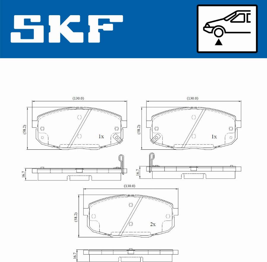 SKF VKBP 80183 A - Bremžu uzliku kompl., Disku bremzes adetalas.lv