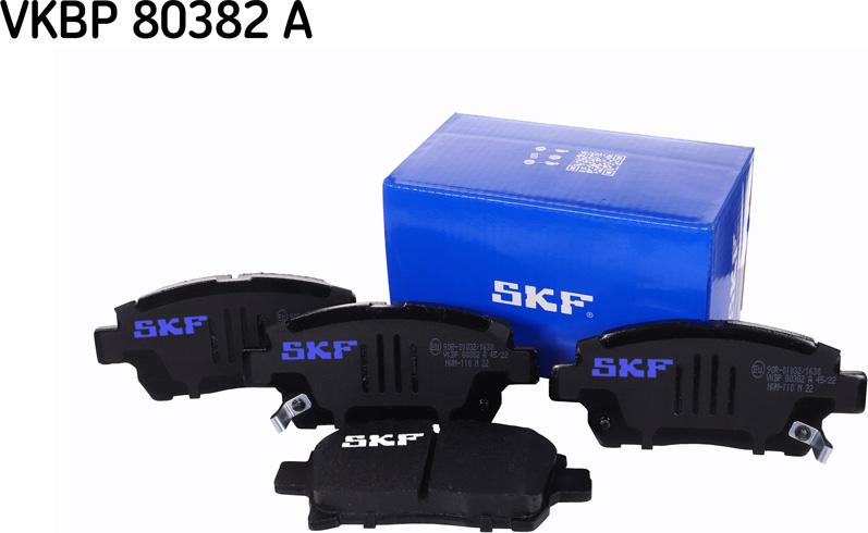 SKF VKBP 80382 A - Bremžu uzliku kompl., Disku bremzes adetalas.lv