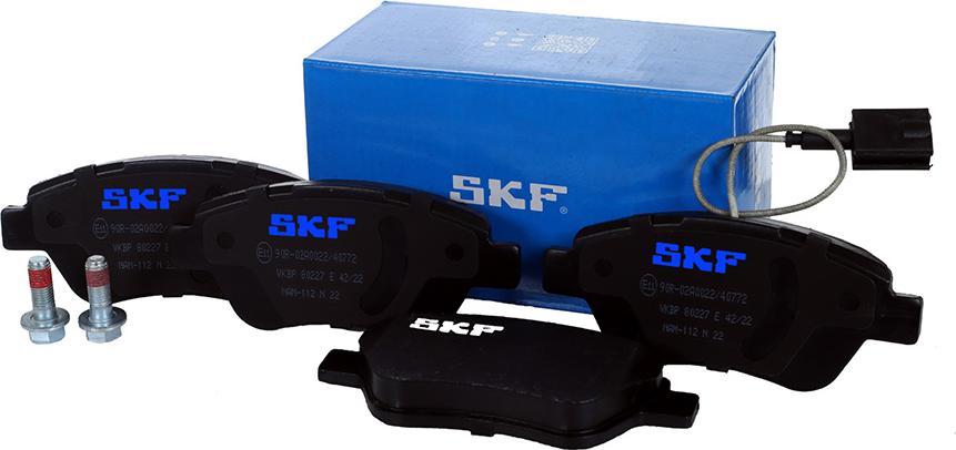 SKF VKBP 80227 E - Bremžu uzliku kompl., Disku bremzes adetalas.lv