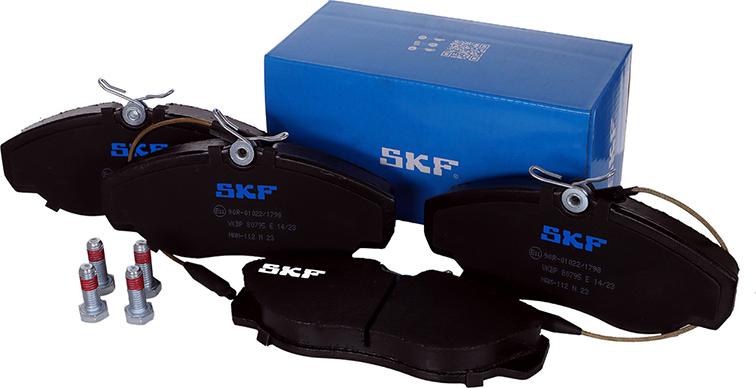 SKF VKBP 80795 E - Bremžu uzliku kompl., Disku bremzes adetalas.lv