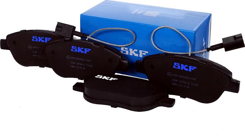 SKF VKBP 80766 E - Bremžu uzliku kompl., Disku bremzes adetalas.lv