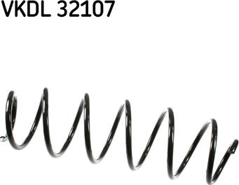 SKF VKDL 32107 - Balstiekārtas atspere adetalas.lv