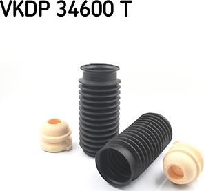 SKF VKDP 34600 T - Putekļu aizsargkomplekts, Amortizators adetalas.lv