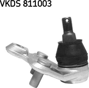 SKF VKDS 811003 - Balst / Virzošais šarnīrs adetalas.lv