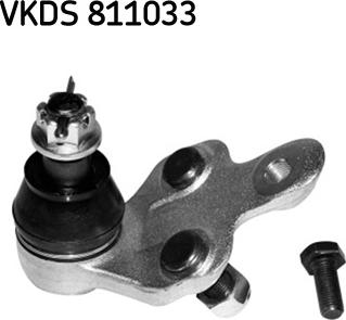 SKF VKDS 811033 - Balst / Virzošais šarnīrs adetalas.lv