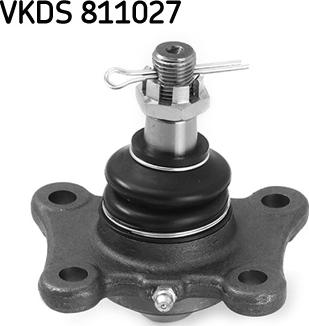 SKF VKDS 811027 - Balst / Virzošais šarnīrs adetalas.lv