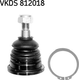 SKF VKDS 812018 - Balst / Virzošais šarnīrs adetalas.lv