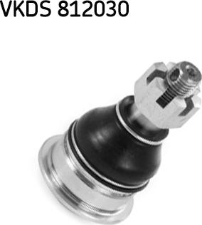 SKF VKDS 812030 - Balst / Virzošais šarnīrs adetalas.lv