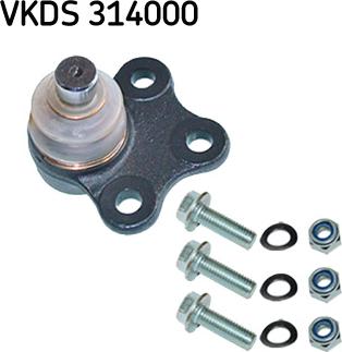 SKF VKDS 314000 - Balst / Virzošais šarnīrs adetalas.lv