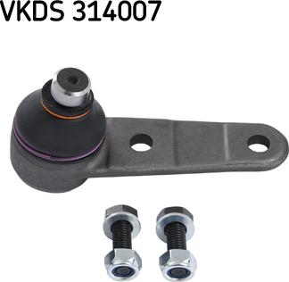 SKF VKDS 314007 - Balst / Virzošais šarnīrs adetalas.lv