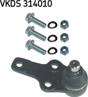 SKF VKDS 314010 - Balst / Virzošais šarnīrs adetalas.lv