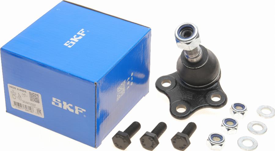 SKF VKDS 316005 - Balst / Virzošais šarnīrs adetalas.lv