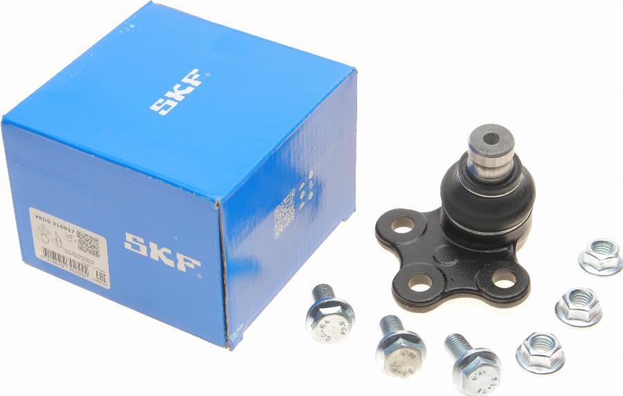 SKF VKDS 316017 - Balst / Virzošais šarnīrs adetalas.lv