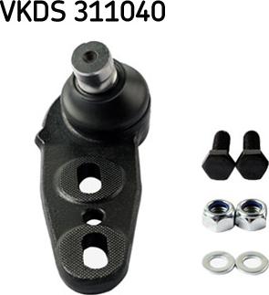 SKF VKDS 311040 - Balst / Virzošais šarnīrs adetalas.lv