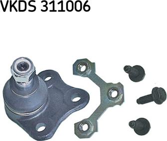 SKF VKDS 311006 - Balst / Virzošais šarnīrs adetalas.lv