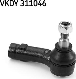 SKF VKDY 311046 - Putekļu aizsargkomplekts, Amortizators adetalas.lv