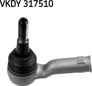 SKF VKDY 317510 - Stūres šķērsstiepņa uzgalis adetalas.lv