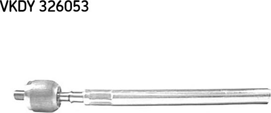 SKF VKDY 326053 - Aksiālais šarnīrs, Stūres šķērsstiepnis adetalas.lv