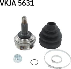 SKF VKJA 5631 - Šarnīru komplekts, Piedziņas vārpsta adetalas.lv