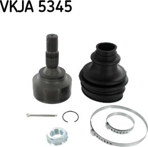 SKF VKJA 5345 - Šarnīru komplekts, Piedziņas vārpsta adetalas.lv