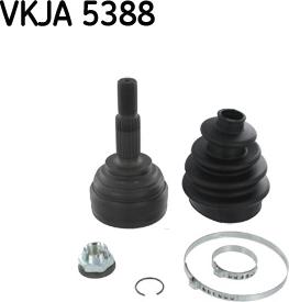 SKF VKJA 5388 - Šarnīru komplekts, Piedziņas vārpsta adetalas.lv