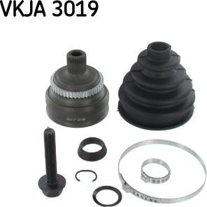 SKF VKJA 3019 - Šarnīru komplekts, Piedziņas vārpsta adetalas.lv