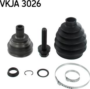 SKF VKJA 3026 - Šarnīru komplekts, Piedziņas vārpsta adetalas.lv