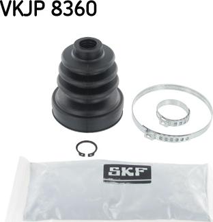 SKF VKJP 8360 - Putekļusargs, Piedziņas vārpsta adetalas.lv